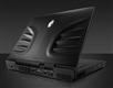 Alienware M17 notebook features dual ATI Radeon 3870 graphics cards with CrossFireX technology