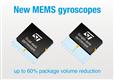 STMicroelectronics single-axis and two-axis MEMS gyroscopes 