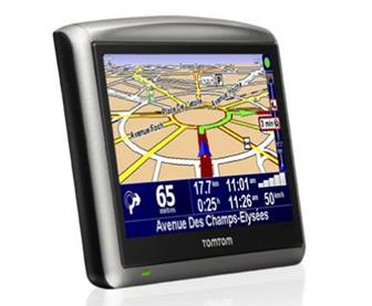 TomTom ONE XL GPS navigation device with 4.3-inch screen