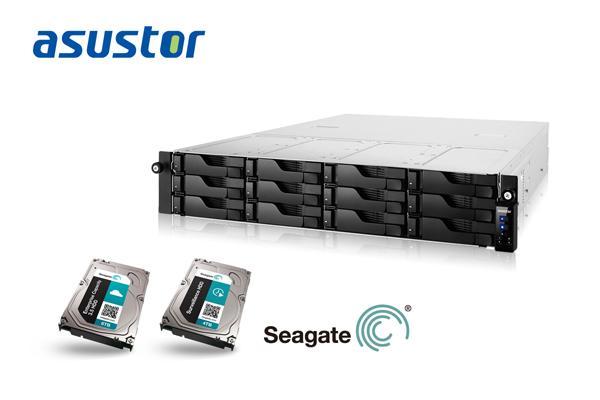 ASUSTOR will be pairing devices with Seagate 6TB high capacity enterprise-class hard disks.