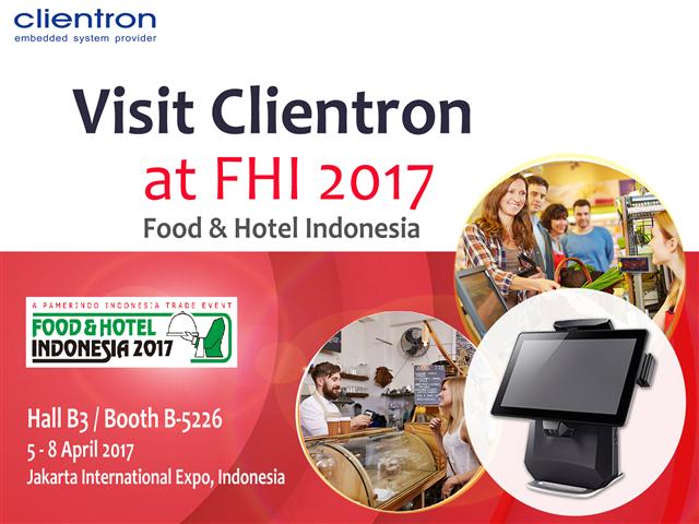 Clientron to showcase its POS innovation at Food 