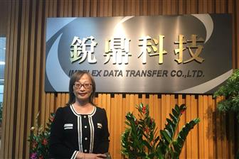 JY Huang, vice president of Impelex Data Transfer   Photo: Chloe Liao, Digitimes, December 2018