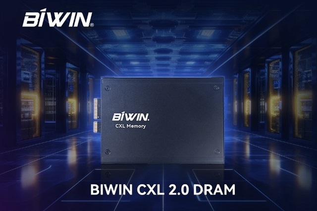 BIWIN Launches CXL 2.0 DRAM to Empower Cutting-edge Computing
