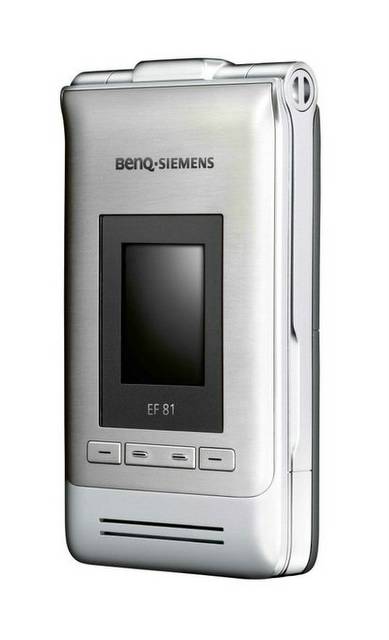BenQ-Siemens EF81 introduced to Europe and Asian markets