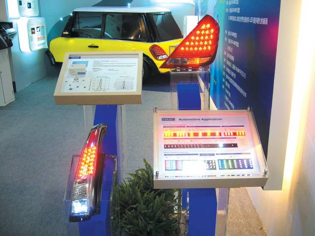 Everlight showcases car-use LED applications