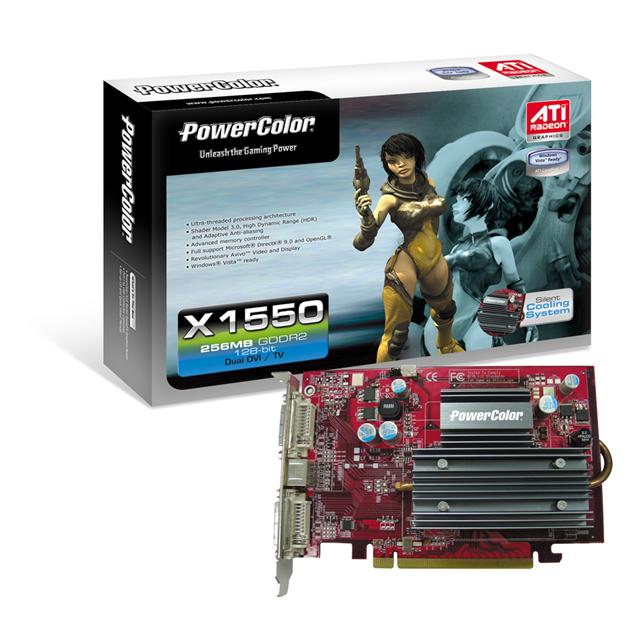 PowerColor X1550 graphics card