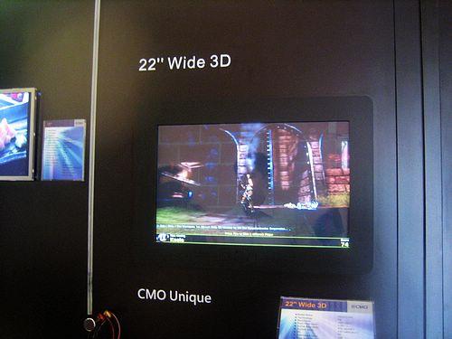 CMO 22-inch 3D display