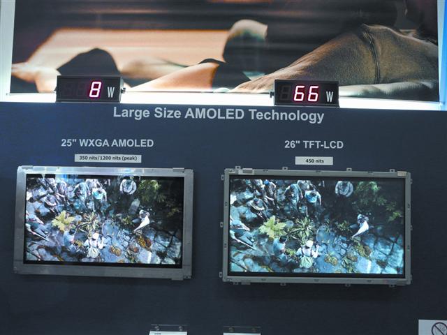 FPD International 2007: CMEL shows 25-inch AMOLED panel
