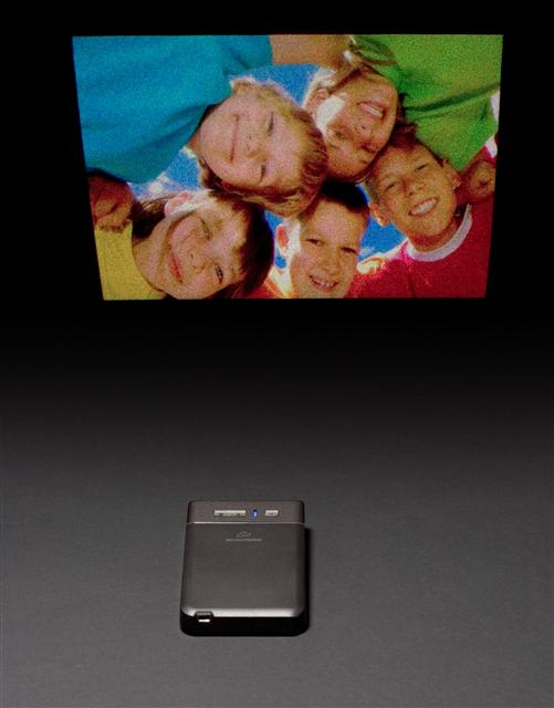 Microvision's Show prototype laser projector