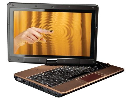 Gigabyte Touch Note T1028 series netbook