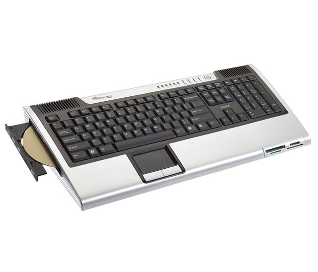 Computex 2009: Cybernet ZPC-GX31 keyboard PC