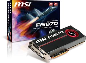 MSI R5870-PM2D1G graphics card