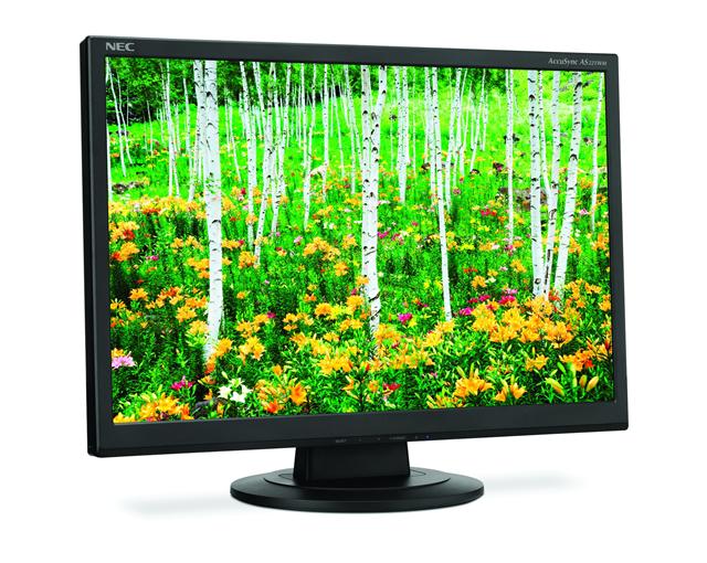 NEC AS221WM widescreen LCD monitor