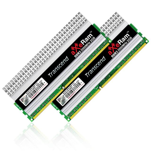 Transcend 4GB aXeRam DDR3 modules