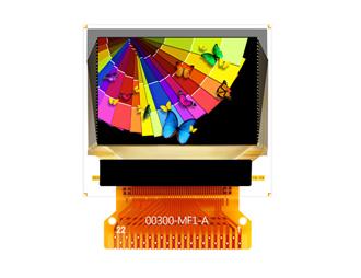 OSD's 0.95-inch PMOLED display