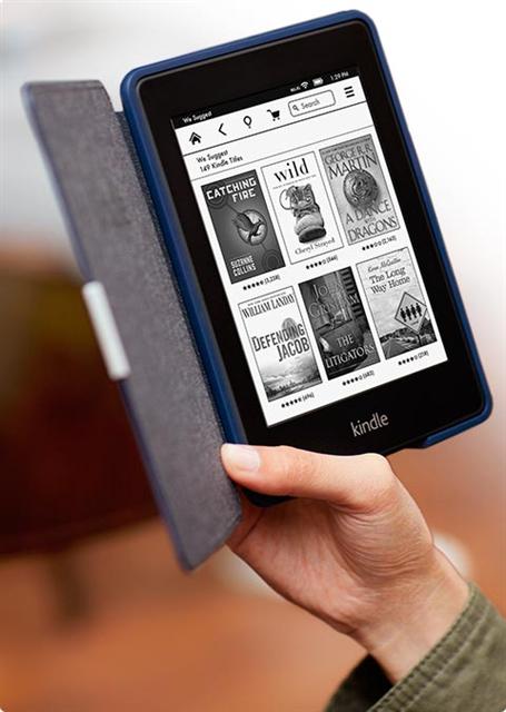 Amazon Kindle Paperwhite e-book reader