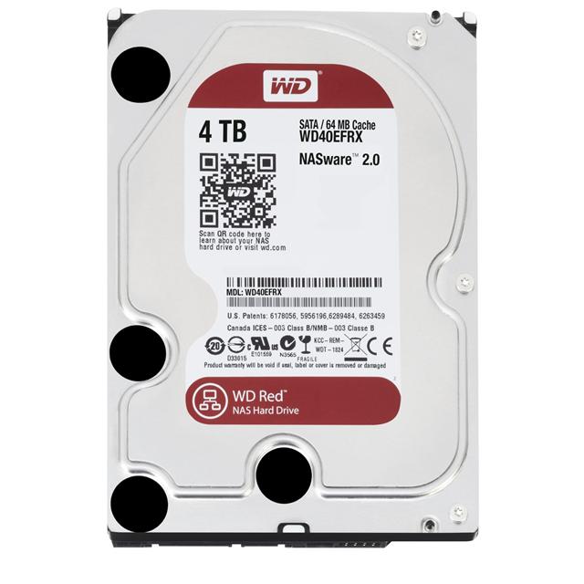 Western Digital 3.5-inch 4TB Red hard drive