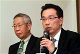 (left to right) Global Unichip chairman FC Tseng and president Jim Lai
