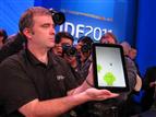 A tablet PC that features Android OS and Intel processor