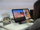 Asustek displays its new MX239H 23-inch monitor