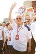 Morris Chang at TSMC's annual sports day