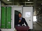 Terry Gou at Foxconn Big Data center in Guizhou, China