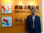 Solartech Energy chairman and CEO Liu Kong-hsin