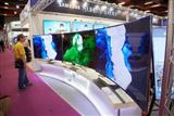 Curved-surface LCD TVs