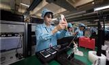Oppo smartphone production lines in Dongguan