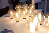 LED filament light bulbs