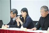 Coretronic president of energy saving product group Sarah Lin (center) is optimistic about 3Q17