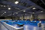 LED smart lamps sponsored by Lite-On Technology at a Universiade 2017 venue