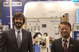 Energid CEO Neil Tardella (left) and Nexcom chairman Clement Lin (right)