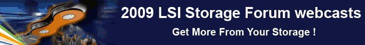 2009 LSI Storage Forum webcasts