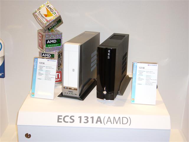 ECS shows off DTX-based small form factor systems