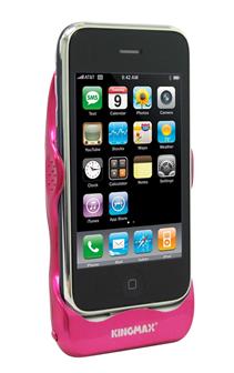 Kingmax iPhone Power Case - pink