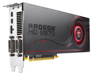 AMD Radeon HD 6870 graphics card