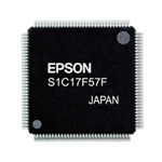 Epson new microcontroller for e-paper products, the S1C17F57