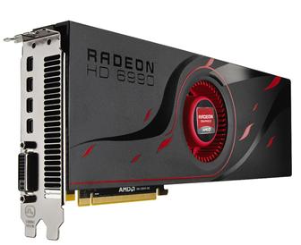 AMD dual-GPU Radeon HD 6990 graphics card