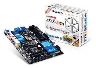 GIGABYTE showcased 7 series motherboards at Cebit 2012