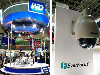 EverFocus showcases award-winning speed dome at WD booth