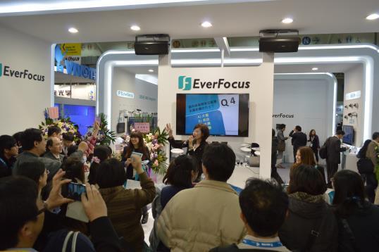 EverFocus drew massive attention during the opening ceremony at Secutech 2014
