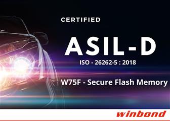 The W75F Secure Memory is the industry's proven secure external Flash device for code and data storage