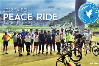 Velodash peace ride cyclists