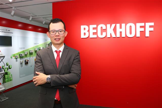 Phylex Ong , Managing Director of Beckhoff Automation Taiwan