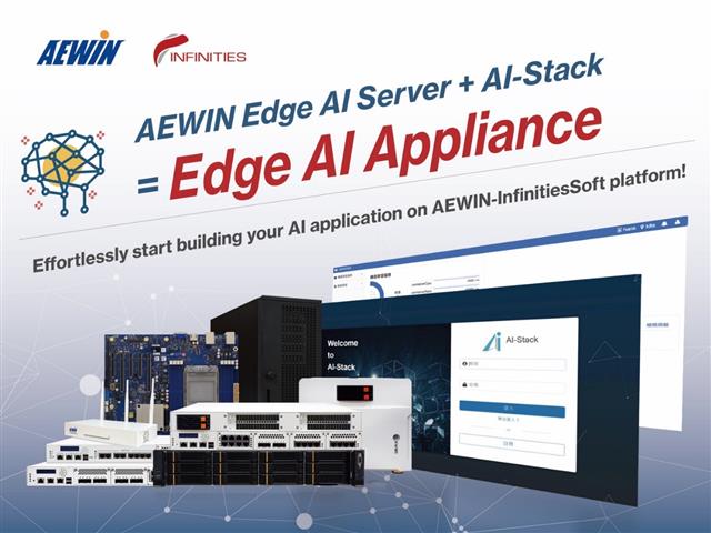 AEWIN Edge AI Server with InfinitiesSoft AI-stack enables efficient development and management of intelligent applications in various industries.