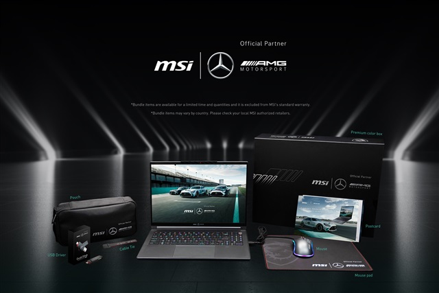 MSI Stealth 16 Mercedes - AMG Motorsport bundle
