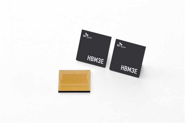 SK Hynix begins volume production of industry's first HBM3E