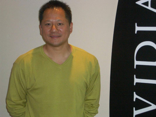 Nvidia president and CEO, Huang Jen-hsun