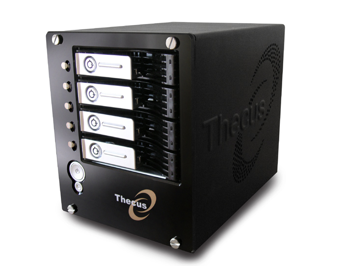 Thecus promotes "Black Box" design on storage appliance